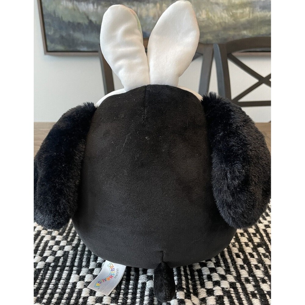 Squishmallow 8" Nathaniel Cocker Spaniel Dog Bunny Ears Easter Plush Retired - Picture 5 of 8